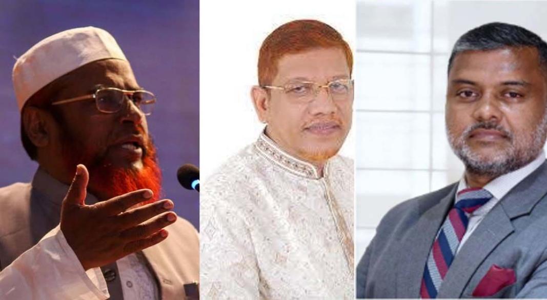 মিয়া গোলাম পরওয়ার, হামিদুর রহমান আযাদ ও শিশির মনির