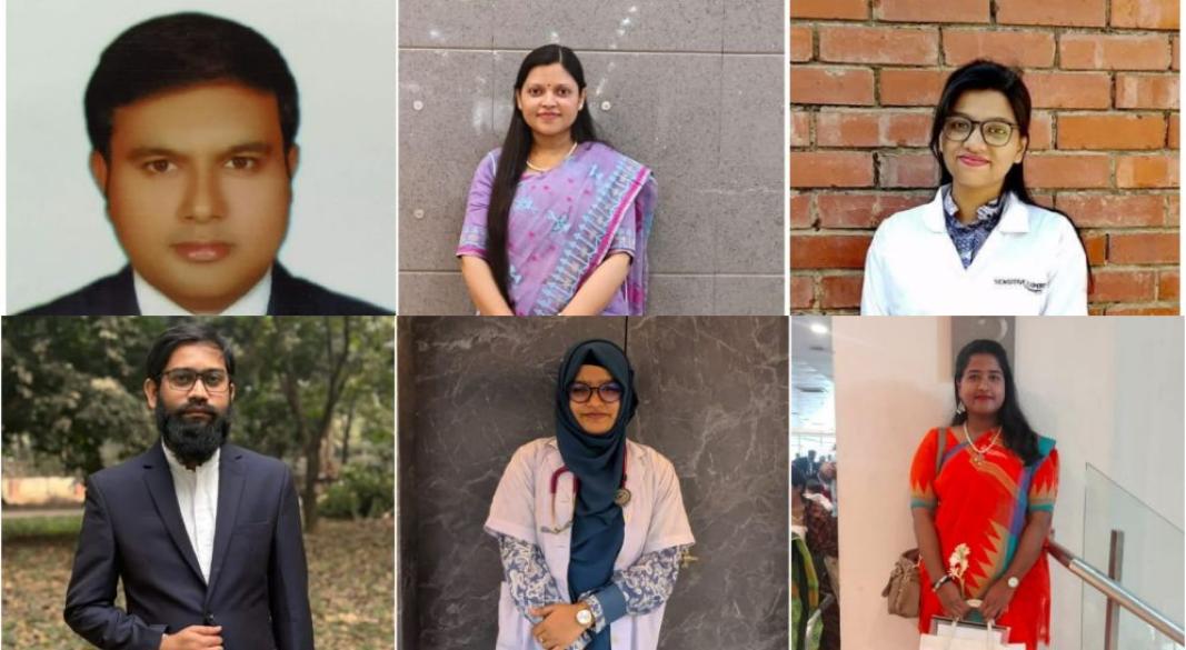 ময়মনসিংহের ঈশ্বরগঞ্জ বিশ্বেশ্বরী সরকারি পাইলট হাইস্কুলের ৬ সাবেক শিক্ষার্থী ডাক্তার