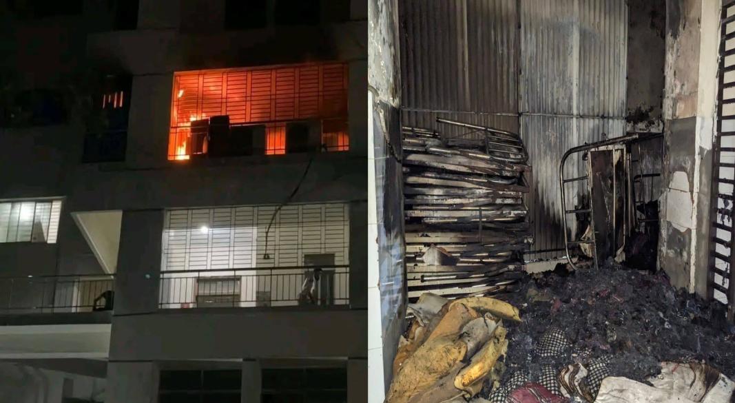 শেবাচিম হাসপাতালে আগুন