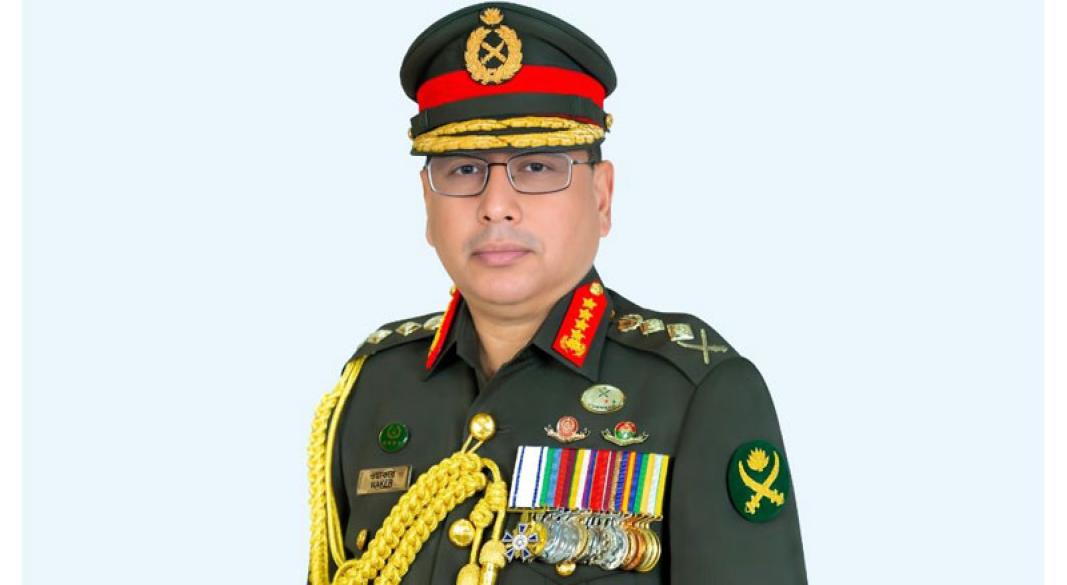 সেনাপ্রধান জেনারেল ওয়াকার-উজ-জামান